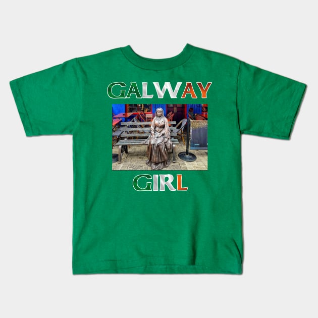 Galway Girl Kids T-Shirt by PilgrimPadre